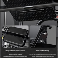 Smith Machine JL-71 Grand Ensemble Combiné Commercial Multifonctionnel pour Fitness à Domicile, Power Rack, Presse à pectoraux, Rack à Squat, Musculation, Chine