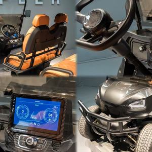 Voiturette de <span class=keywords><strong>golf</strong></span> électrique Kepler <span class=keywords><strong>ultra</strong></span> silencieuse, à économie d'énergie, 6 places, avec châssis en acier robuste - Product Image 6