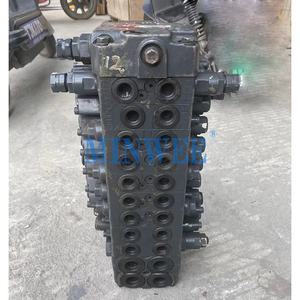 Valvola di controllo principale usata originale PC50 PC50UR PC55 <span class=keywords><strong>PC55MR</strong></span>-<span class=keywords><strong>2</strong></span> valvola idraulica PC30MR-<span class=keywords><strong>2</strong></span> valvola di controllo PC30 per l'escavatore - Product Image 1