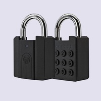 Cadenas sans clé à empreinte digitale avec clavier biométrique pour casier d'étudiant, campus scolaire, dortoir, salle de sport, antivol