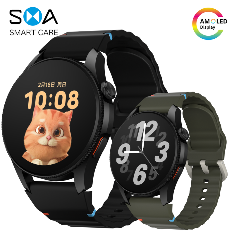 Women Fitness Tracking Bracelet AMOLED Sleep