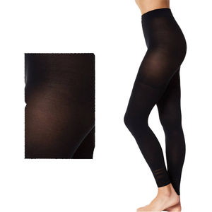 Leggings de malla transpirable de cintura media para mujer, pantalones ajustados de fitness, estilo casual hueco para discoteca, estilo Lolita con costuras sólidas E7988 - Product Image 2