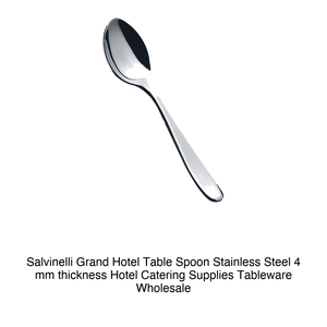 Cuillère à dîner Salvinelli Grand Hotel, acier inoxydable 18/10, épaisseur 4 mm - Product Image 2
