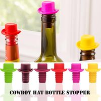 Accessoires de cuisine étanches Bouchons de bouteilles de vin en silicone réutilisables et bouchons de flacon Bouchons de vin