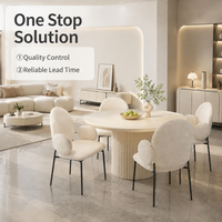 Fauteuil d'appoint en polaire Sherpa crème, fauteuil moelleux avec structure métallique, canapé individuel moderne et minimaliste pour salon - Vente Flash