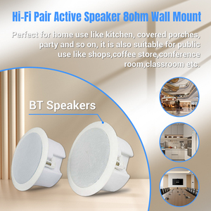 Loa trần Bluetooth LY801 5 <span class=keywords><strong>inch</strong></span>, dùng cho phòng tắm, nhà bếp, hệ thống nhạc nền gia đình, hệ thống âm thanh <span class=keywords><strong>PA</strong></span> chủ động BS - Product Image 3