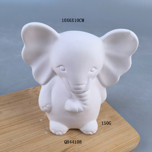 Regalo per la festa <span class=keywords><strong>di</strong></span> Pasqua, kit fai da te per <span class=keywords><strong>dipingere</strong></span> salvadanaio in ceramica grezza, con personaggi da personalizzare (maiale, orsetto, pulcino) - Product Image 6