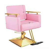 Chaise de salon de coiffure en vente chaude, mobilier de style pour coiffeur, beauté pour salon de coiffure