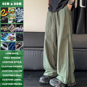 กางเกงคาร์โก้ผ้าตาข่ายระบายอากาศแบบซิปสำหรับผู้ชาย ฤดูร้อน แห้งเร็ว ทรงตรง เหมาะสำหรับเดินป่าและกิจกรรมกลางแจ้ง - Product Image 3