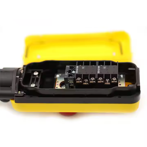 Xac Mặt dây chuyền trạm kiểm soát loạt XAC-A2913 Chất lượng cao Bạc liên lạc đôi tốc độ hai nút + Nút dừng khẩn cấp - Product Image 3