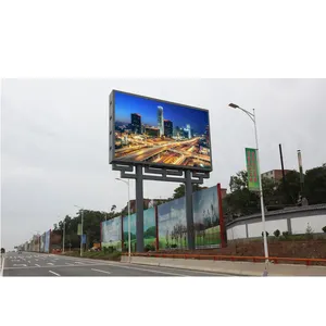 Full Color Led Display outdoor para anúncio Outdoor P8 P10 Video Wall Led parede HD 3840 Hz efeito Led Display painel P6 levou tela