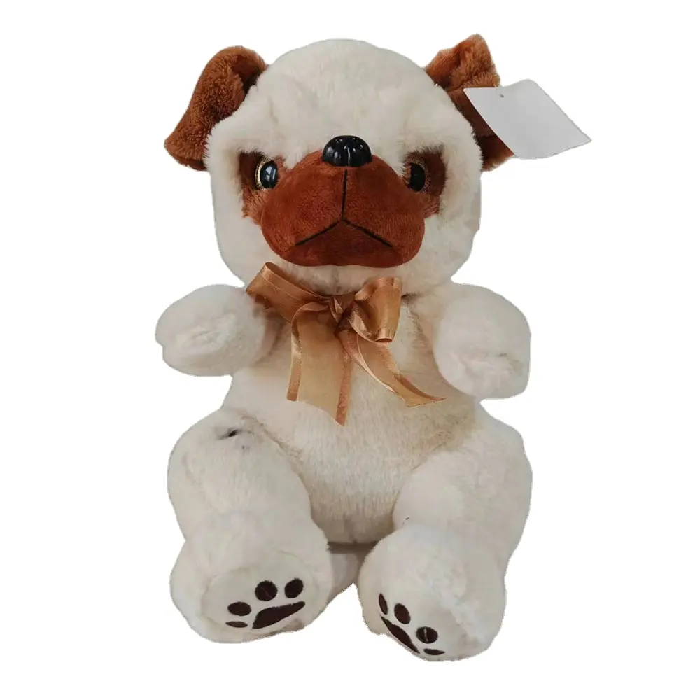 Vente en gros de jouets en peluche doux pour bébés chiens en peluche personnalisés qui ressemblent à votre chien