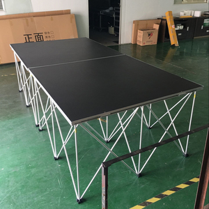 Lightweight Collapsible Riser <b>Stage</b> <b>Platform</b> Aluminum Alloy Riser Plywood for Outdoor Events-RK-Portable <b>Stage</b> RAK-SQ4I Easy - Product Image 3