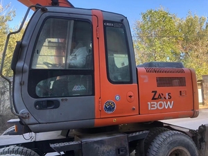 Excavadora de Ruedas Hitachi ZX130W con Pintura Original, Excavadora Móvil de Alto Rendimiento en Stock - Product Image 4