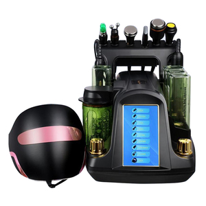 Nouvelle machine de microdermabrasion faciale noire et dorée avec masque pour le nettoyage, anti-rides, dermabrasion, appareil de gestion de la peau - Product Image 2