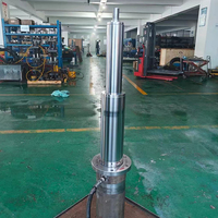Cylindre hydraulique à petit diamètre, double action, micro-cylindre hydraulique pour équipement d'automatisation de précision et bras robotisé