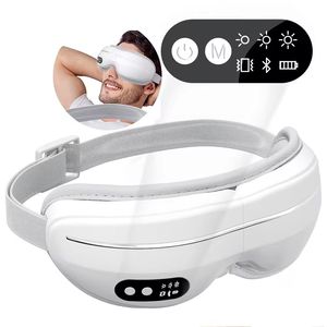 Masseur oculaire intelligent pliable électrique coréen avec logo personnalisé, soulagement de la fatigue oculaire, airbag, chaleur, vibration, musique - Product Image 1