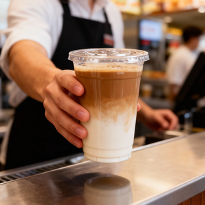 Gobelet en plastique PET de qualité alimentaire personnalisé, durable et jetable, 12 oz et 16 oz, avec logo, best-seller mondial - Product Image 2