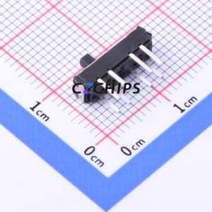 TP-33004 Slide Switch Through hole Component (THT) Switch Rectangle Pin Header PC Pin Through Hole 50mA - Product Image 2