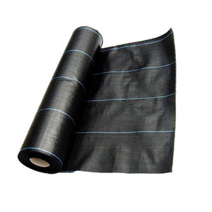 Pp Woven Membrane Ground Cover Mesh Weed Mat <strong>Roll</strong> Anti <strong>Grass</strong> Weed Control Cloth Blocker Mulch Film - Product Image 2