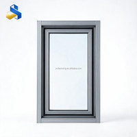 Ventanas Abatibles y Oscilobatientes de Aluminio con Aislamiento Térmico, Marco Delgado, Visión Panorámica, Ahorro de Energía, Opción de Colgar para Apartamentos