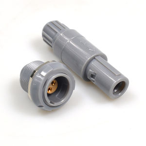 Connettori Push-Pull Autobloccanti, Connettore a 2 Pin PAG+PKG 2P 302.CLL con Cavi - Product Image 1