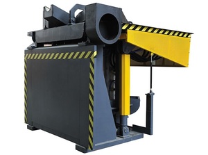 Four à induction électrique industriel 250kg 500kg acier inoxydable cuivre aluminium ferraille fonte laiton bronze fusion - Product Image 2