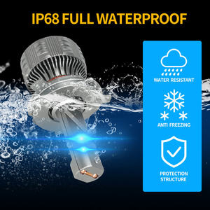 120W 25000LM CSP LED faro para coche A4 fantasma modelo H4 H7 H11 H1 bombilla con luz antiniebla de temperatura de Color 6000K - Product Image 2