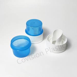 58 <span class=keywords><strong>dents</strong></span> bouchon de détergent à lessive avec bouchon intérieur bouteille en plastique 60 <span class=keywords><strong>dents</strong></span> bleu et blanc couvercle bicolore vis combinaison bouchon - Product Image 1