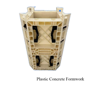 แผ่นแบบหล่อพลาสติก JHJD สำหรับผนังคอนกรีต ผนังกันดิน แผ่นแบบหล่อโพลีโพรพิลีนแบบกลวง ระบบก่อสร้าง - Product Image 4