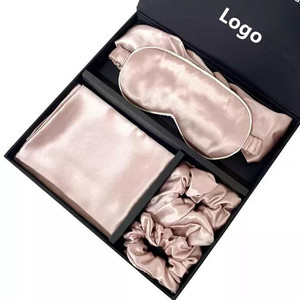 Ensemble <span class=keywords><strong>de</strong></span> soins capillaires 100% Soie, comprenant une taie d'oreiller unie tissée à la main, un <span class=keywords><strong>bonnet</strong></span> et un turban <span class=keywords><strong>de</strong></span> sommeil portable, résistants aux taches, à motif végétal et à ouverture arrière - Product Image 4
