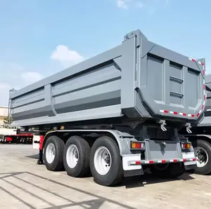 Cheap Heavy Duty 35/40/45 Hydraulic Dump Tipper Dumper Trailer Tipping Trailer Made By China