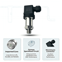 Transmetteur de pression à silicium diffusé Atech 4-20mA Haute précision 0,5% FS Précision 0-7MPa Plage IP65 Température de fonctionnement jusqu'à 125°C