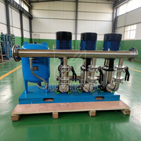 Pompe centrifuge multi-étages en acier inoxydable 100HP 75KW, ultra haute pression, débit de 2000-10000 L/min, pour utilisation en distribution d'eau