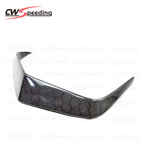 Ailerons de pare-chocs arrière en fibre de carbone en nid d'abeille pour INFINITI Q60 2017, séparateurs d'aileron - Product Image 5
