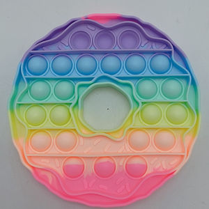 ของเล่นฟิดเจ็ตประสาทสัมผัสทำจากฟองผลไม้โดนัท,ของเล่นช่วยผ่อนคลายความเครียดจากซิลิโคนที่ต้องใช้เป็นพิเศษสำหรับออทิสติกของสหรัฐ - Product Image 2