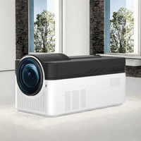 Projecteur LED HY450 1080P 700 ANSI H716 2 Go + 32 Go WiFi 6 BT 5.4 Mise au point électrique Décodage 4K Android AOSP Portable