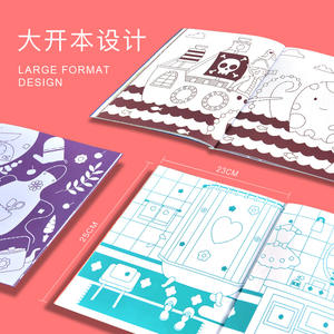 Libro de dibujo y colorear Mideer con 80 imágenes para niños de 3 a 6 años, libro de actividades de aprendizaje temprano - Product Image 5