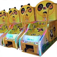 Machine de jeu pour enfants - Construction métallique, garantie 1 an, en anglais, à monnayeur, pour usage intérieur