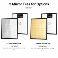 Panneau réflecteur flexible multi-miroirs Prime Focus 25 cm, modificateur optique réglable pour éclairage flash de studio