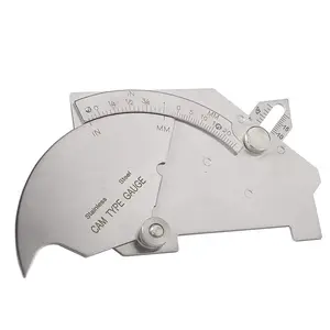 DEM WG005 Mg-8 Nut Typ Brücke Nocken lehre Edelstahl Lineale Inspektion Schweiß lehre - Product Image 1