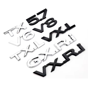 オリジナルデザイン制作 <span class=keywords><strong>OEM</strong></span> ODM カスタム自己粘着性 電鋳クローム 3D ABSプラスチック製 車用ステッカー ロゴ エンブレム バッジ - Product Image 3