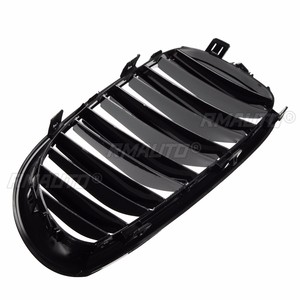 Rejillas Delanteras Deportivas Negras Brillantes para BMW E60 E61 2003 2004 2005 2006 2007 2008 2009 2010 M5 Accesorios - Product Image 5