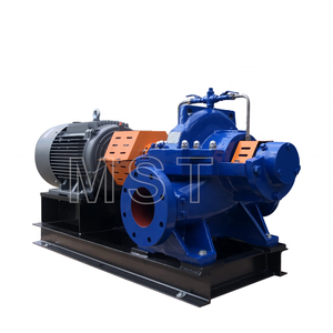 Pompe à double aspiration à corps divisé pour irrigation à grand débit, résistante aux inondations et au drainage - Product Image 1