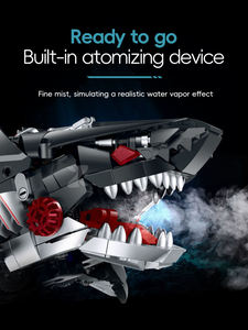 Lámpara Mecánica Cyber Shark, Juguete Educativo de Bloques de Construcción de Plástico para Niños, Regalo de Cumpleaños Compatible con - Product Image 5