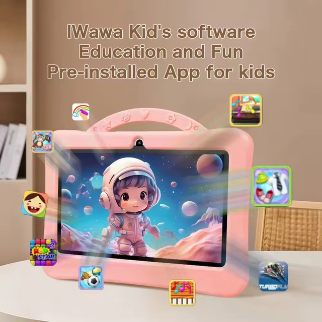 New Wholesale 7 Inch Kids Tablets Npad 702 School Learning Games Android Education Tablet for Children OEM Manufactured MTK