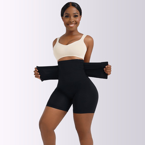 Shorty Gainant Invisible "Under Lulu" Taille Haute à Logo Personnalisé avec Motif 3D, Contrôle Abdominal, Respirant et Rehausseur de Fessiers - Product Image 4