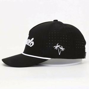 Gorra Snapback Unisex OEM de 5 Paneles, Estilo Imagen Blanca, Bordado 3D, Visera con Cuerda, Hebilla de Plástico Ajustable, Venta Caliente, Hip Hop Directo - Product Image 3