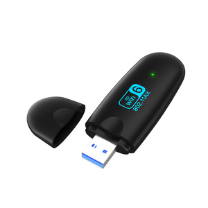 <span class=keywords><strong>USB</strong></span> 2.0 Không Dây 1300Mbps Dài Phạm Vi 802.11ax Rtl8832au Bộ Chuyển Đổi Máy Chủ In Mạng Nội Bộ Thẻ Cổ Phiếu Có Sẵn - Product Image 5