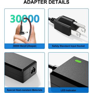 Chargeur de remplacement 19V pour JBL Xtreme 2, compatible avec JBL Xtreme, Xtreme 2, Boombox 1/2, Extreme Portable Wireless Bluetooth - Product Image 5